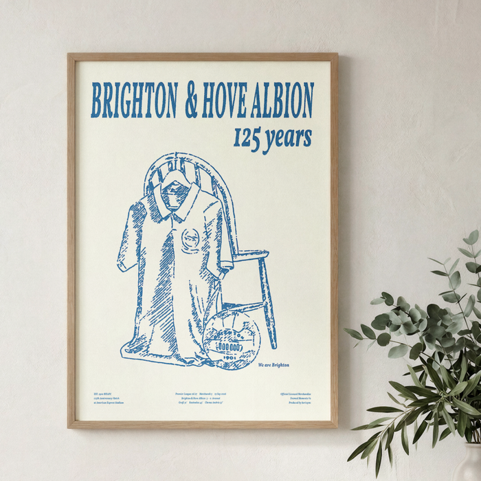 BHAFC 125 - Versus Arsenal 19 Sep 2026 POSTER